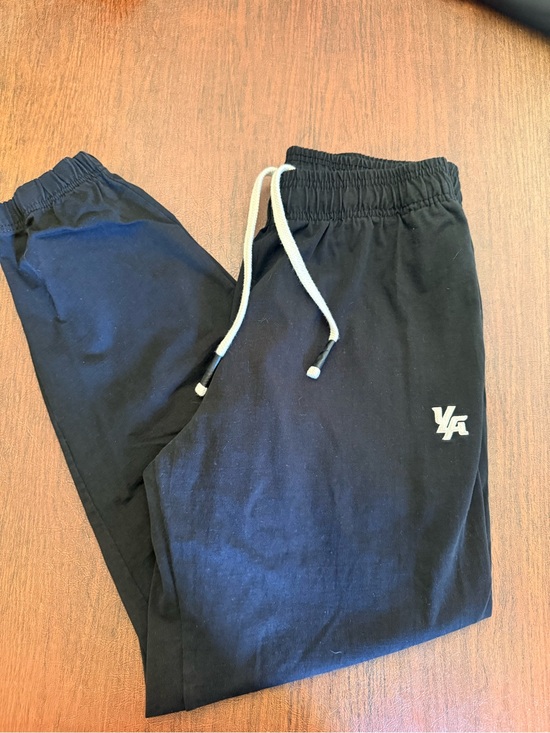 YoungLA Other - YoungLA Black Sweatpants with White Drawstring and Logo